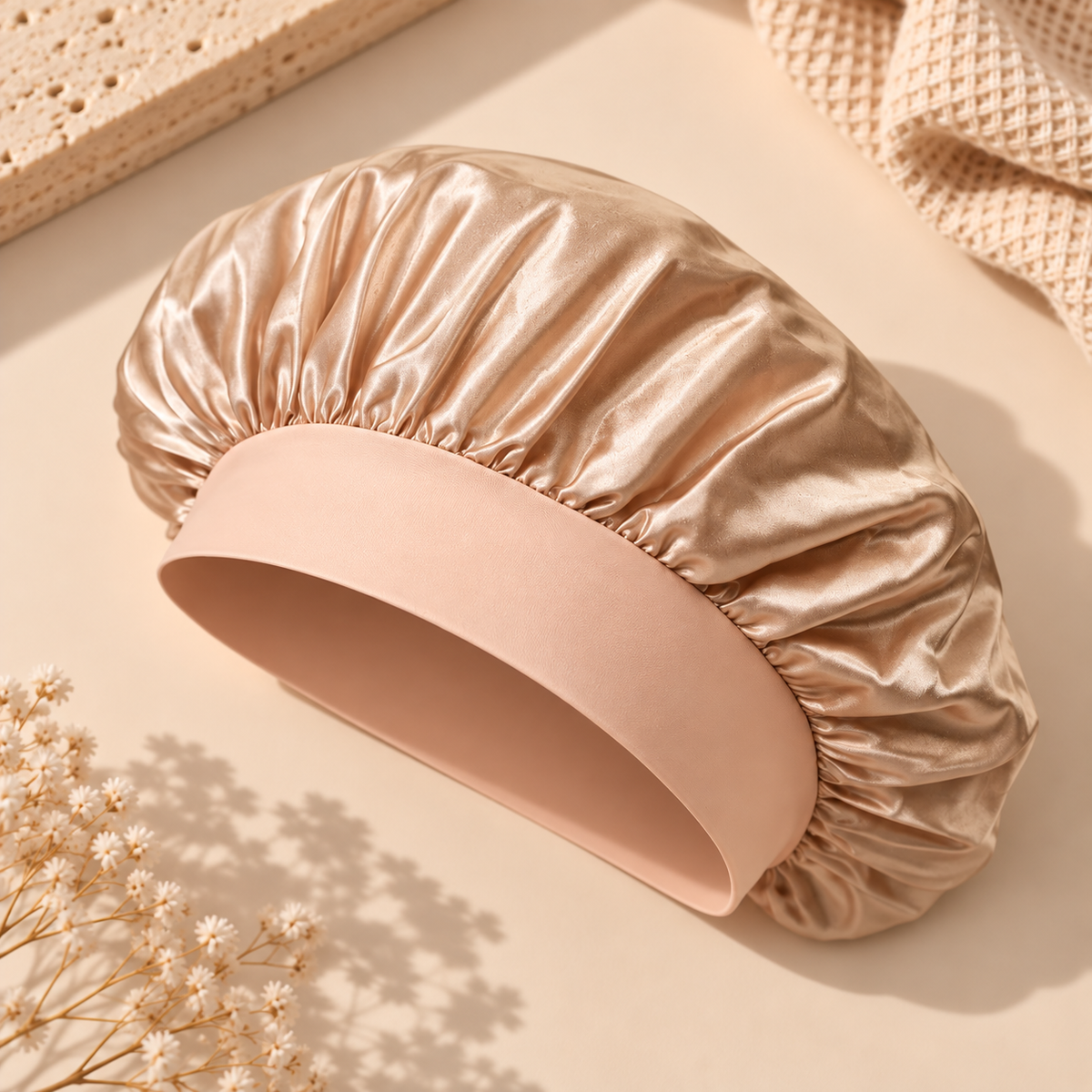 Bonnet de nuit en satin VELUNE pour enfant